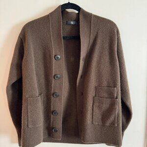 Brown wool sweater